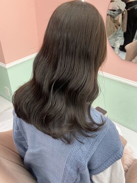 ガーランド(Girland) 【girland】オリーブベージュ 韓国風/レイヤーカット