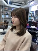 大人っぽく上品な艶っぽミディアム