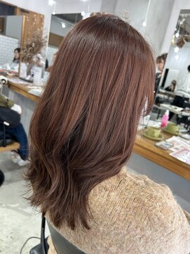 アトリエ ジジ(atelier ZiZi) ピンクブラウン