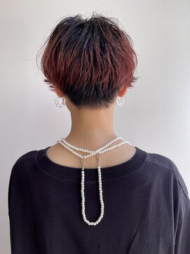 ビューティブロー ビービー(Beauty Blow B.B) ボブショートボブインナーカラーデザインカラーフレームカラー