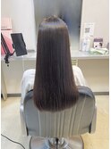 ストレートヘア