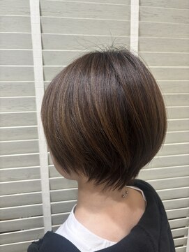 アイズ(Aizu) 【Aizu 蒲原】お手入れ楽ちんショートボブ