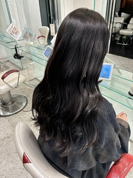 アース 今池店(HAIR&MAKE EARTH) 透明感カラー×韓国風巻き髪