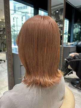 ロンドローズ 名古屋(Lond damaskRose) 顔周り ダブルカラー 名駅 ブリーチ 髪質改善 ボブ 韓国567