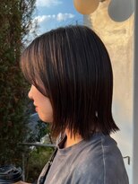 ニュイ(NUIT)&nbsp;大人マッシュショート丸みショート黒髪ショートベリーショート