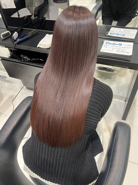 アヴァンス イオンモール和歌山店(AVANCE) 暖色カラー+髪質改善トリートメント【田中桃鈴】