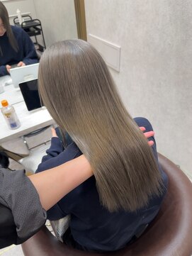 ロンド レア 天神大名店(Lond Le’a) メルティカラー/ウェーブミディアム /似合わせカットスタイル