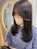 ルノン(LUNON)&nbsp;メルティカラーフェミニンロング似合わせカット