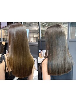 髪質改善トリートメントで自分史上最高の美髪に♪今までとは違う指通りをその場で実感[銀座駅/髪質改善]