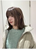 ブリーチなしカラー  ベージュカラー 冬カラー HR-83