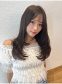 大人かわいいゆるふわレイヤースタイル