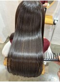 髪質改善ストレート