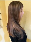 透明感カラー