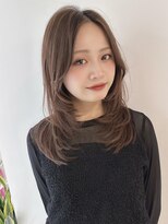 リリット(ReLit)&nbsp;くすみベージュマロンベージュホワイトブロンド細めハイライト