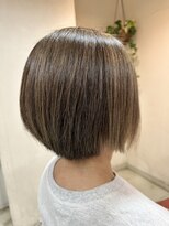 ギヴ 玉造店(Give) ナチュラルショートボブ
