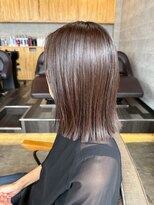 ソイクフ(SOY KUFU)&nbsp;大人可愛い20代30代40代◎ツヤ感外ハネストレートヘア
