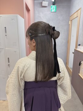 アマーク(a mark) 【松本 華】成人式・卒業式ヘアセット