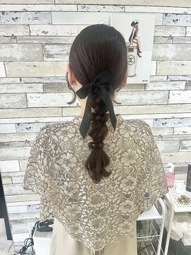 ブルームス アンジュ(Blooms Unge) 列席ヘア