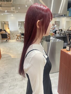 プフ 伏見(puf) [puf 伏見/丸の内/栄/名古屋]チェリーレッドロング★鳥山