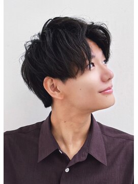 ゼンコー アオヤマ(ZENKO Aoyama) ビジネス向け！アップバング×ニュアンスパーマ【青山/表参道】