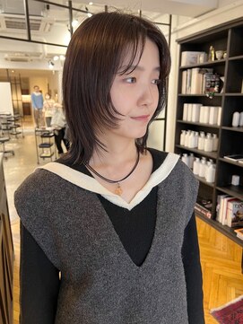 ジリ(JILI) 顔周りレイヤー ×透明感カラー ▽福永