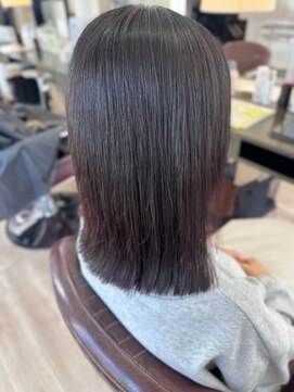 ビーズ ノイ(BEE´Z ＮＥＵ) 黒髪髪質改善ストレート11.23