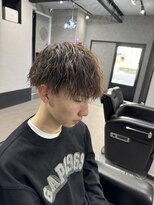 テラステラ(TERRA STELLA)&nbsp;【ツイストスパイラル】濡れ感×無造作マッシュ　八尾