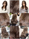 小顔レイヤーカットミディアムレイヤーレイヤーロング【日本橋】