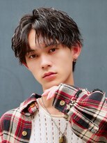 エルマーク 四条烏丸(L-MARK)&nbsp;センターパート/ニュアンスパーマ/カルマパーマ/men's