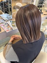 ヘアークラフト アニー 南郷18丁目店(HAIR CRAFT Annie) ハイライトとメテオ