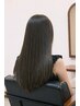 《人気No.2☆》髪質改善メテオストレート+カット/艶・まとまりUP ￥18500