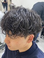 ナム 錦糸町(NAM)&nbsp;MEN'S HAIR/ブルーブラック/フェザーパーマ/錦糸町