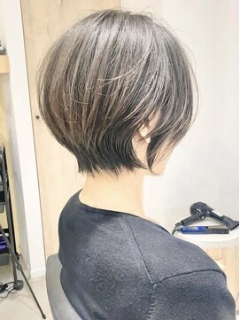 ネオリーブウリ 二子玉川店(Neolive uri) ホワイトグレージュミニウルフデジタルパーマチェリーブラウン