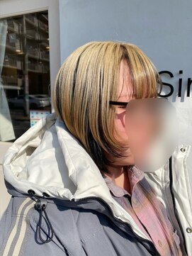 シンプル(Simple) ホワイトベージュ×アンブレラ