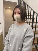 ボブ/ミニボブ/ナチュラルボブ/切りっぱなしボブ