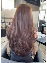 ペヴァ バイ シエンゴールド(PEVA by CIEN gold)&nbsp;レイヤーカット/ブラウンカラー/レイヤー#浜松駅#カラー