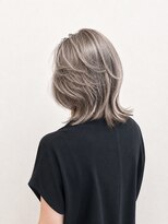 カラーラウンジ(Color Lounge) Color Lounge 白髪ぼかしシルバーグレージュ 大人ダブルカラー