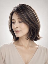 コル(COR)&nbsp;大人女性のまとまるボブ　40代50代60代白髪ぼかし