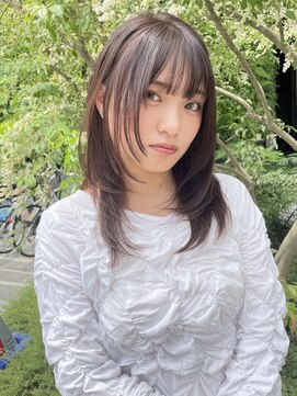 オーガニックエコ 川越(organic+eco) 20代30代ハッシュカット/イルミナカラーブラウン/髪質改善