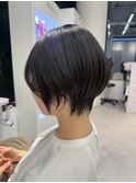 大人可愛い小顔ひし形ショートショートボブ髪質改善20代30代40代