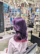トーキョー オタクヘアー(TOKYO OTAKU HAIR) にじさんじ 渡会雲雀/推しカラー/インナーカラー/再現カラー/紫