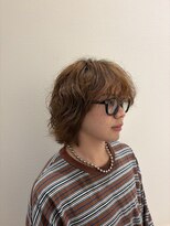 ユニックス ララポート豊洲店(UNIX Salon&Spa)&nbsp;ミディアムボブパーマ