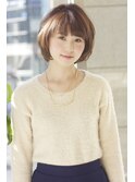 やわらかショートボブ