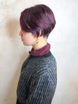 レイール 吉祥寺(Reir)&nbsp;【Reir 吉祥寺】*マニッシュショート+バーガンディグレープ*