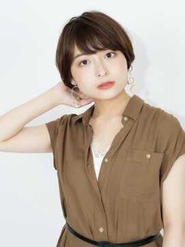 デイジー インデックスヘア 大島店(DAISY index hair) ”DAISY大島店” 前髪 セシルカット ココアブラウン ショート