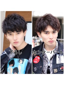 ネイビー(NAVY) 表参道 メンズサロン カット スパイラルパーマ ヘッドスパ