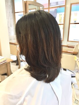 ヘアサロン カラーラ 亀有店(Color-ra) セミロング
