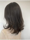 アッシュベージュ　トーンダウン