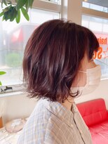 リップソウル(RIP SOUL)&nbsp;《リップソウル》 ショートボブ☆くすみピンクカラー