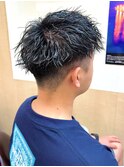 ツイストスパイラルパーマ/アップバング/フェード/波巻きパーマ